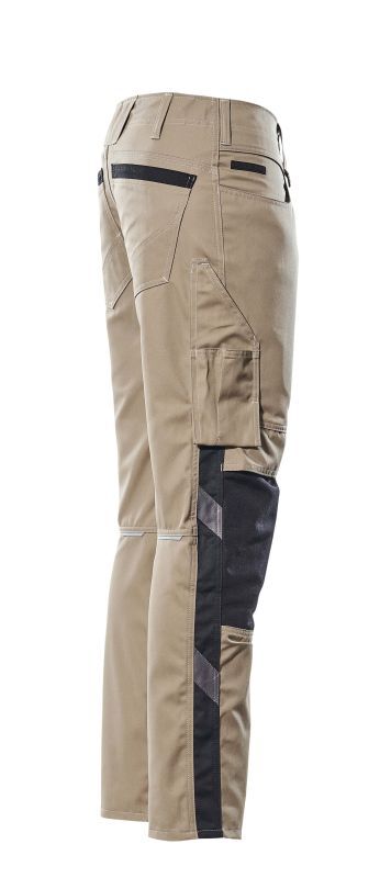 Mascot Mannheim - Werkbroek - 48 - Beige / Zwart - 48 - 90