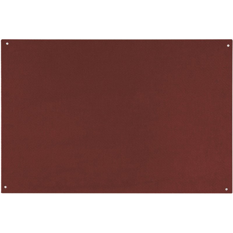 Tableau d'affichage en feutre bordeaux de Bi-Office, sans cadre, 90 x 60 cm