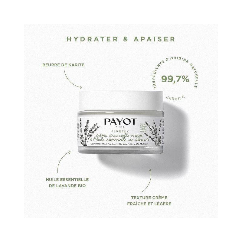 Crème universelle lavande Herbier Payot 50ML
