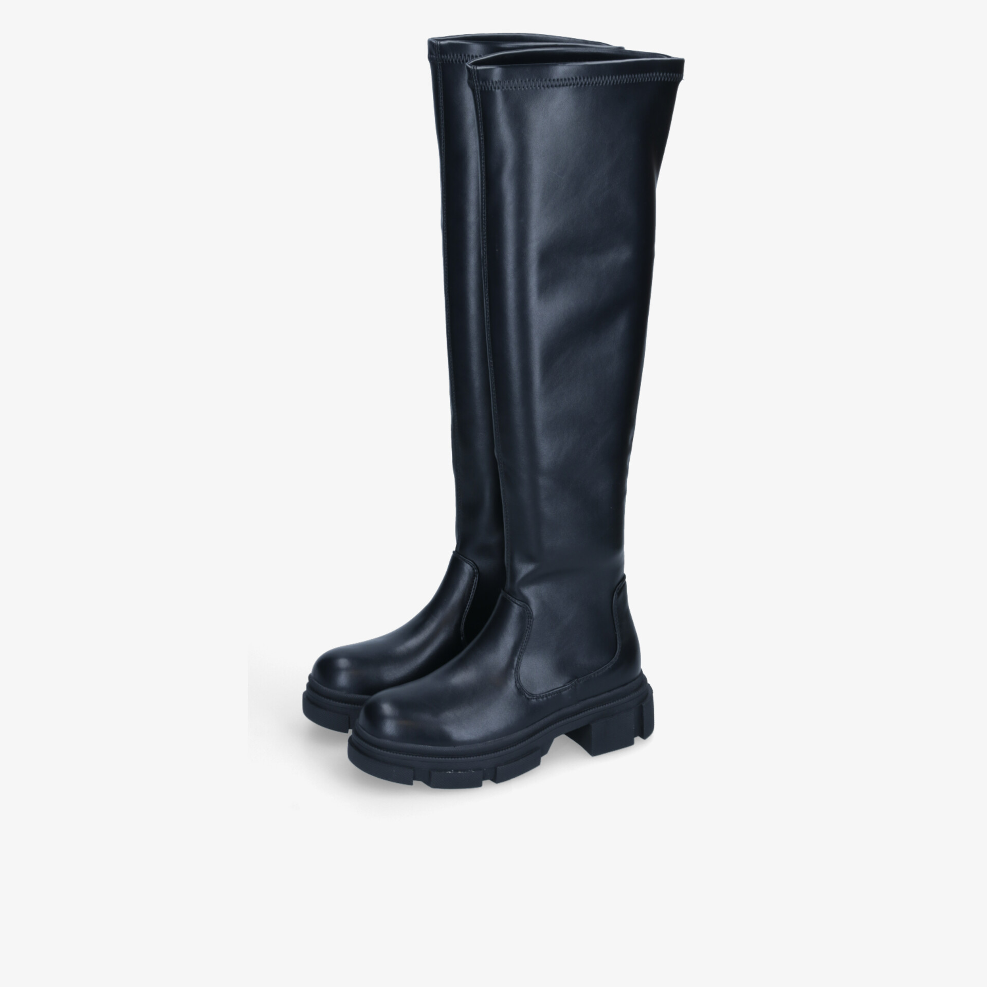 street shoes Damen Langschaftstiefel schwarz