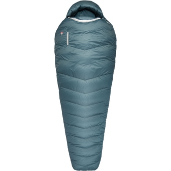 Grüezi Bag Biopod Down Hybrid Ice Cold 190 Daunenschlafsack Platin Grey