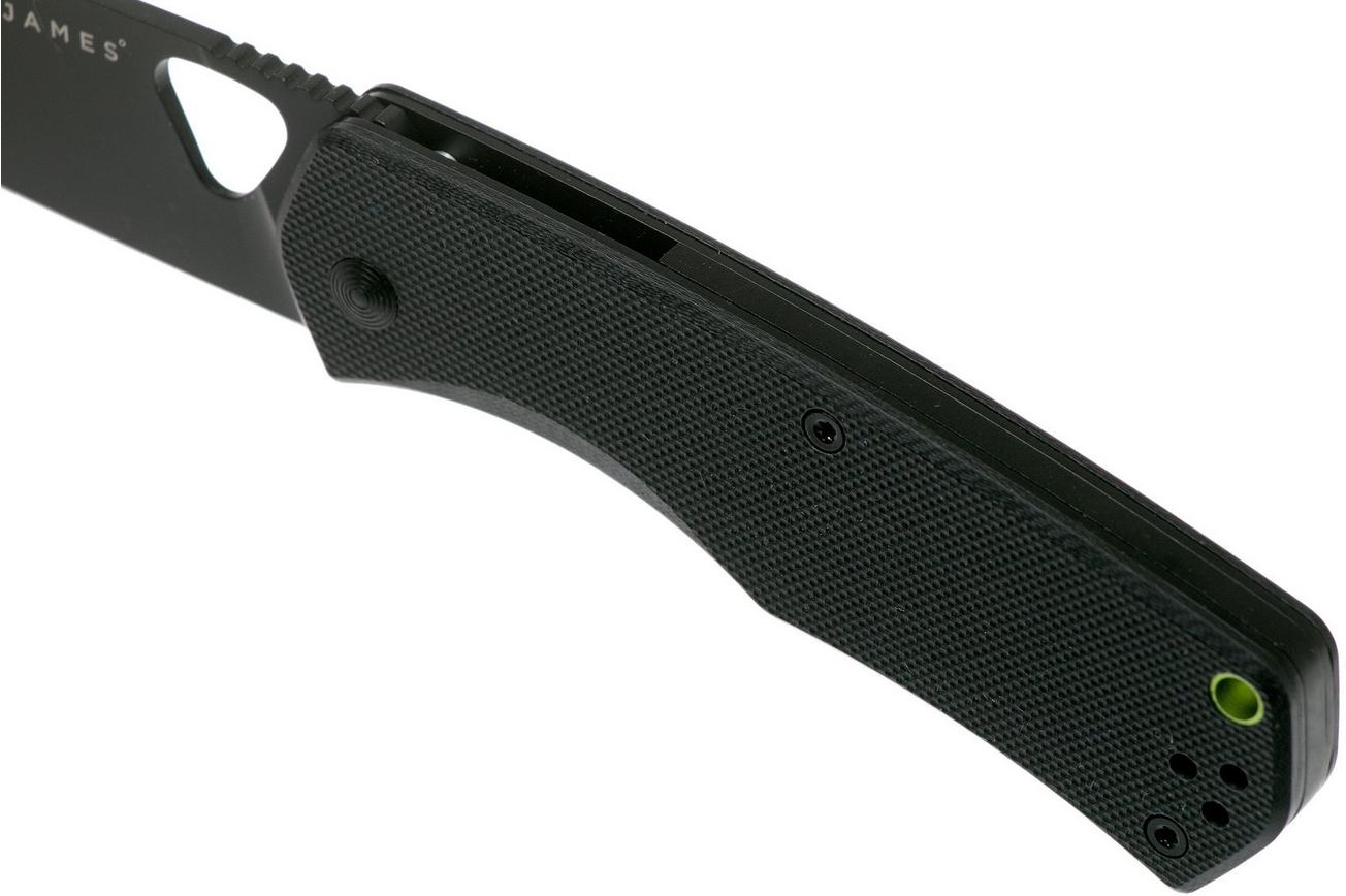 The James Brand Folsom, black   black, zakmes