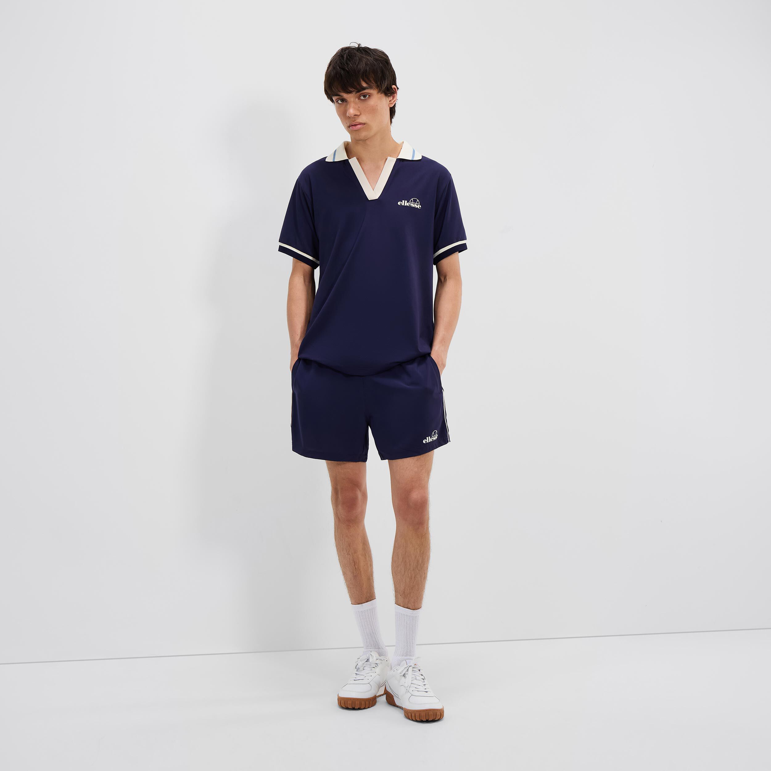 Ellesse Rigs Shorts Hommes - Bleu Foncé