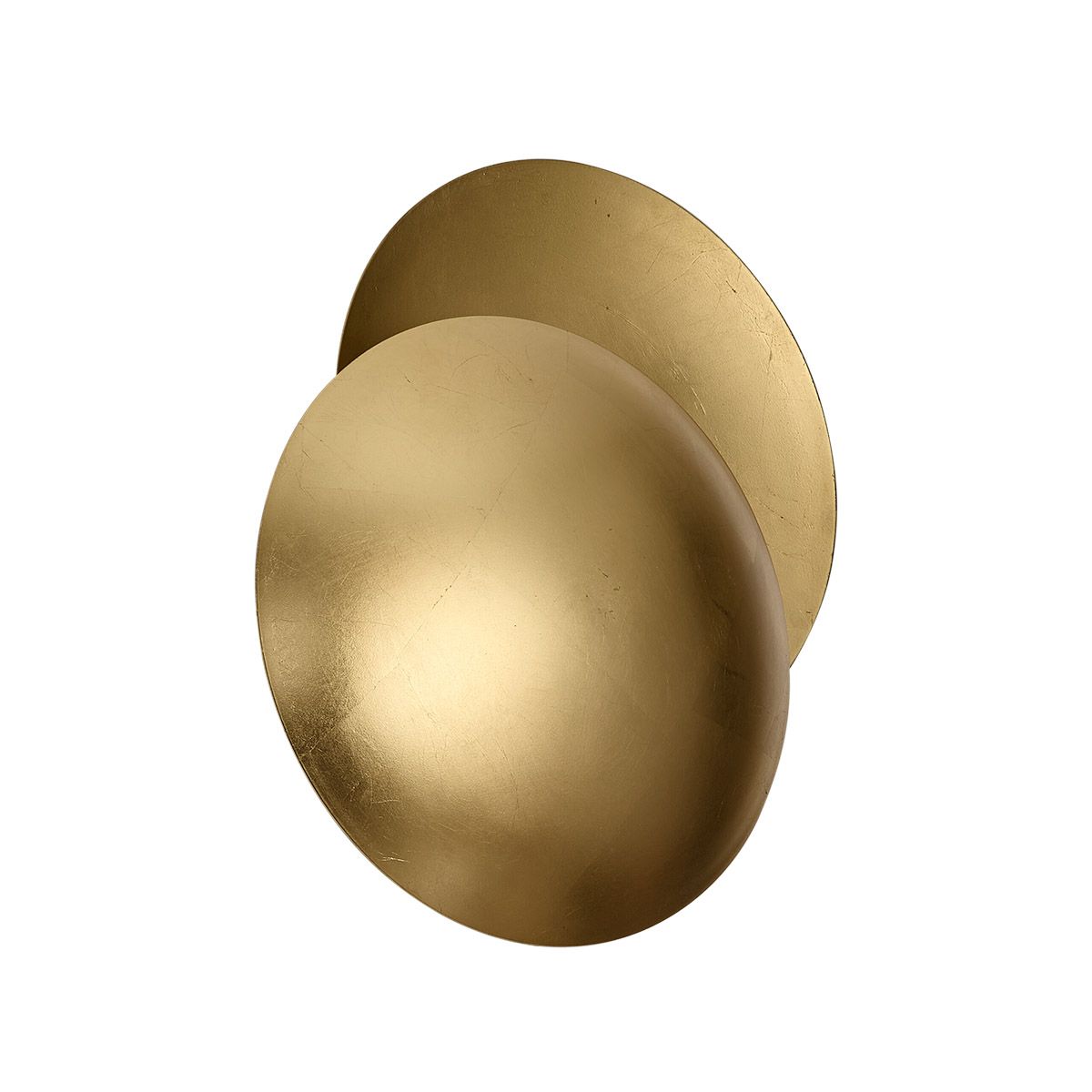 Moderne wandlamp goud 34.5cm 2-lichts - Sunrise