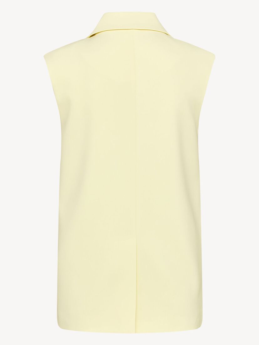 Blazer Weste - geel