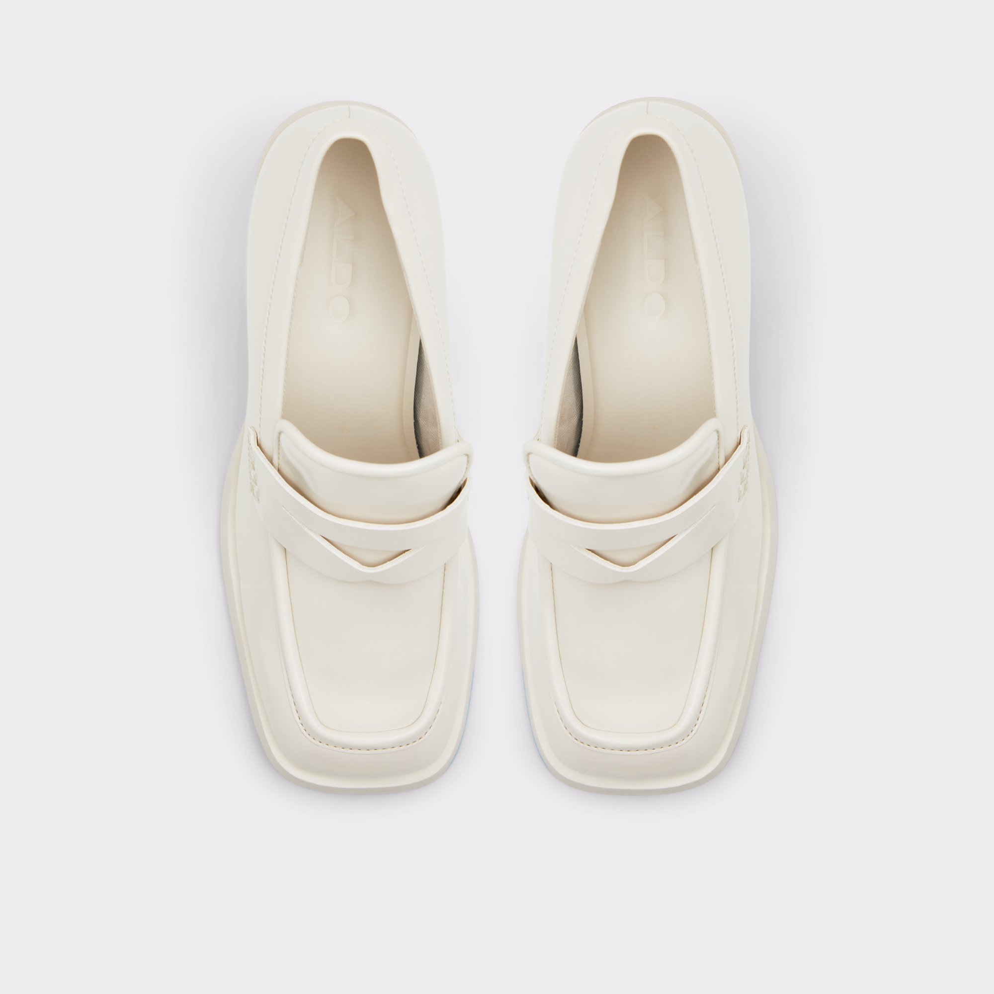 Naila White Women Loafers & Oxfords