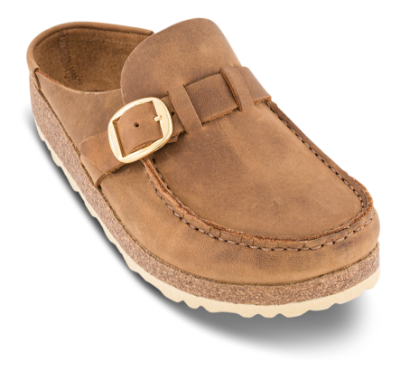 Birkenstock Buckley Original Clog Narrow Cognac Brun 1024028 | Skoringen