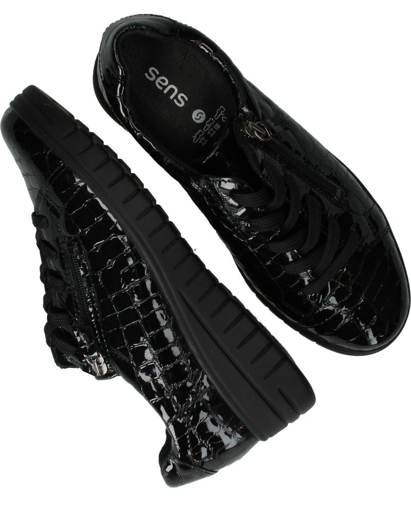 Sens Sneakers Zwart Dames