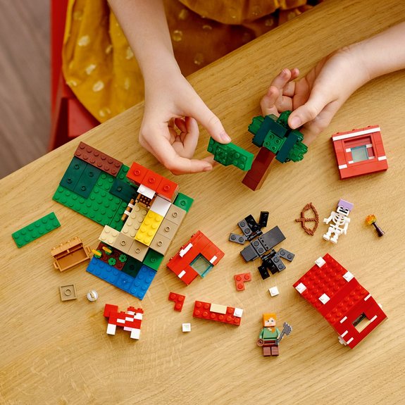 La maison champignon LEGO Minecraft 21179