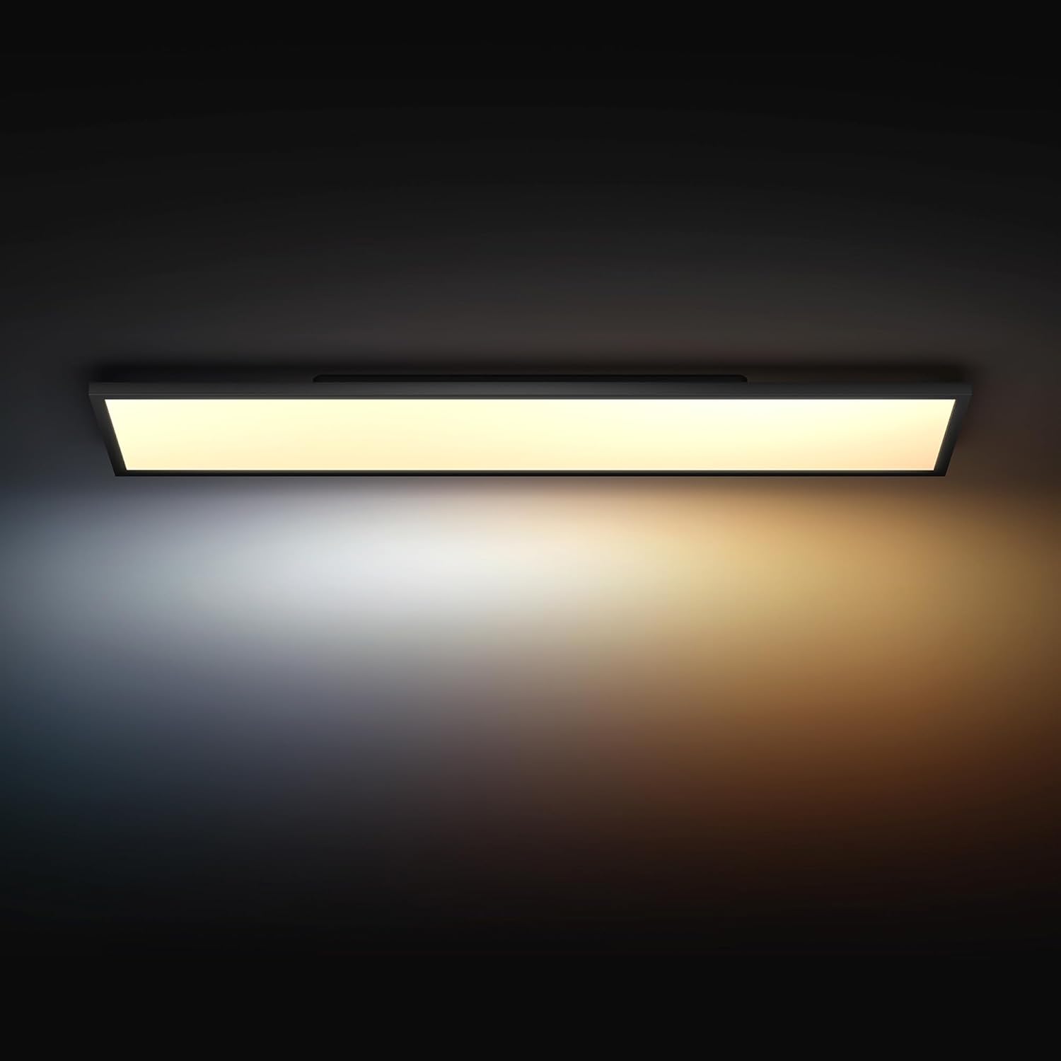 Philips Hue White Ambiance Aurelle Smart LED Panel Light Inc. Dimmer Switch [120x30cm - Black] for Indoor Home Smart Lighting, Wall, Ceiling, Bedroom, Livingroom, new generation