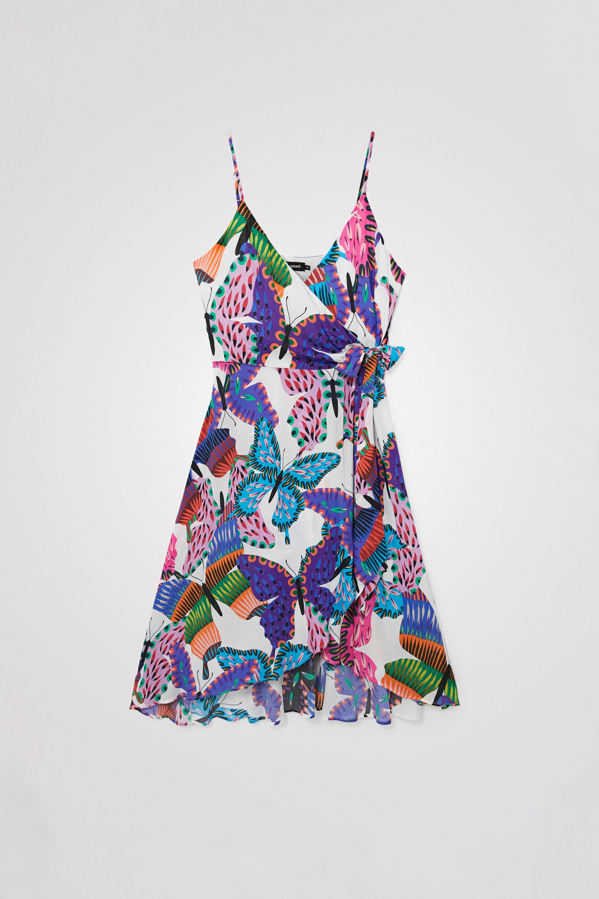 Robe de plage papillons