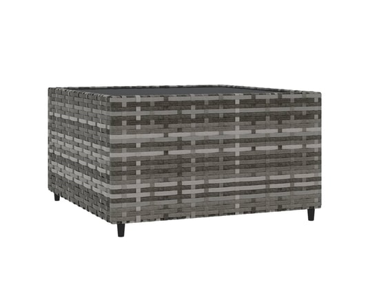 LES TENDANCES - Salon extérieur Salon de jardin-gris-3 places-63x63x0.4-485074