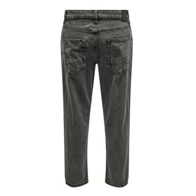Pantalon homme Onsavi Beam Crop Black Wash Pk 2852 ONLY AND SONS