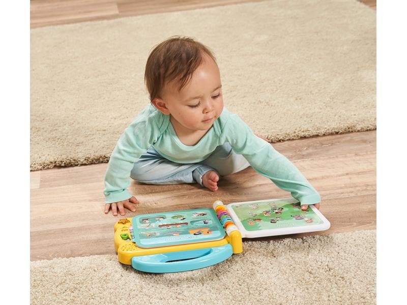 Vtech Beschäftigungsspielzeug Mein 100-Wörter-Buch: Fahrzeu Lernspass-Buch auf 12 bilingualen Seiten