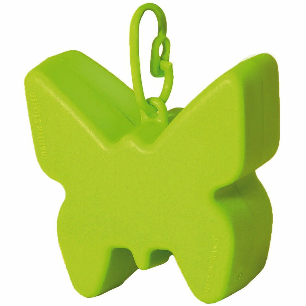 Distributeur de sacs à déjections canines en forme de papillon - l. 6.7 cm x l. 6.7 cm x h. 3.5 cm