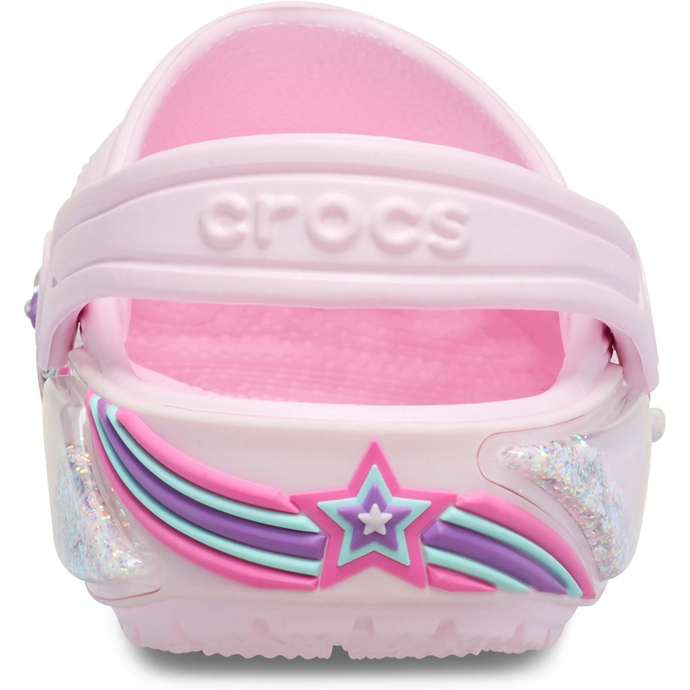 Køb Crocs Pink Milk Classic Star Sprinkel Shaker Clog