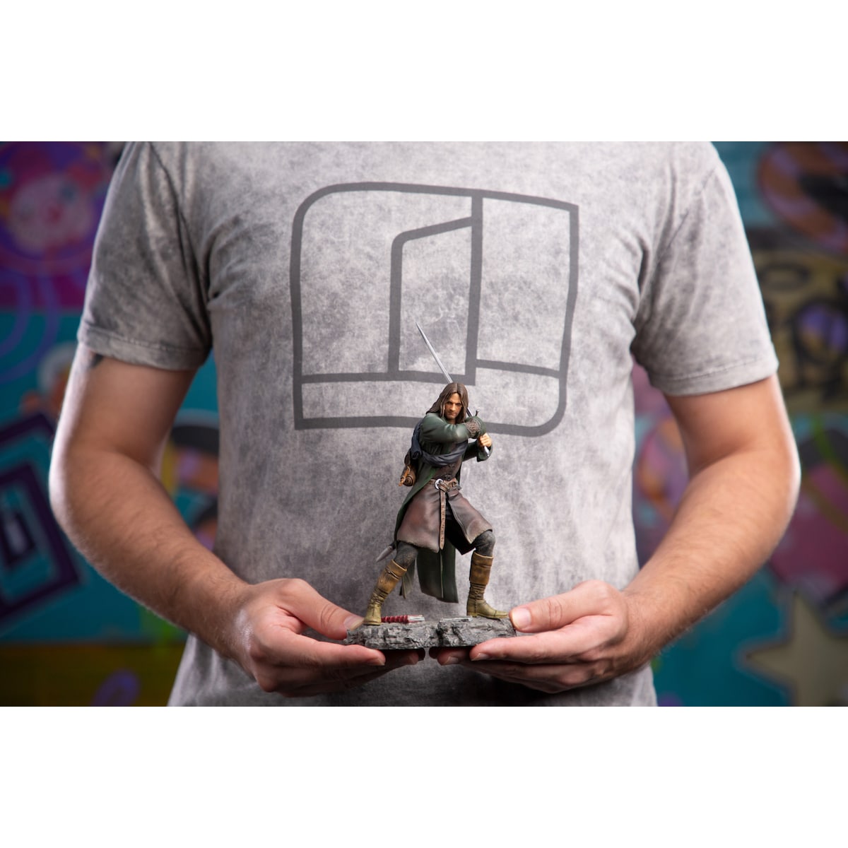 Iron Studios Ringenes Herre actionfigur (Aragorn)