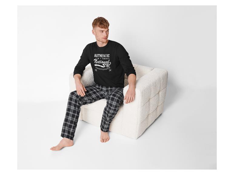Flanellen heren pyjama