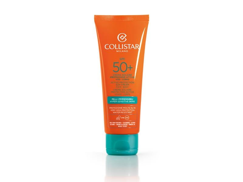 Collistar Sonnencreme Active Protection SPF50 100 ml Gesichts- und Körpercreme schützt vor Sonneneinstrahlung
