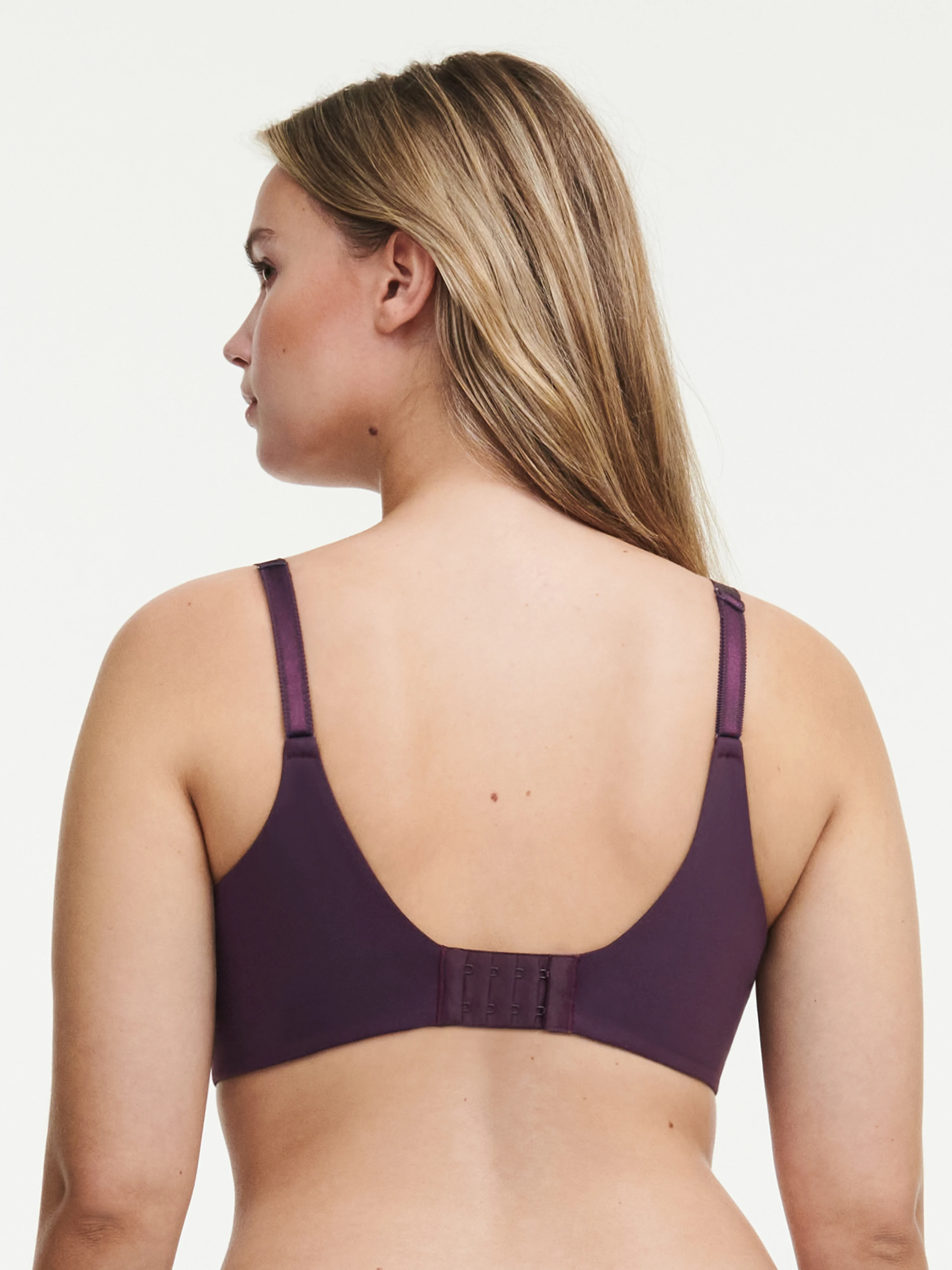 NORAH CHIC - Soutien-gorge moulé emboîtant en dentelle | Violet