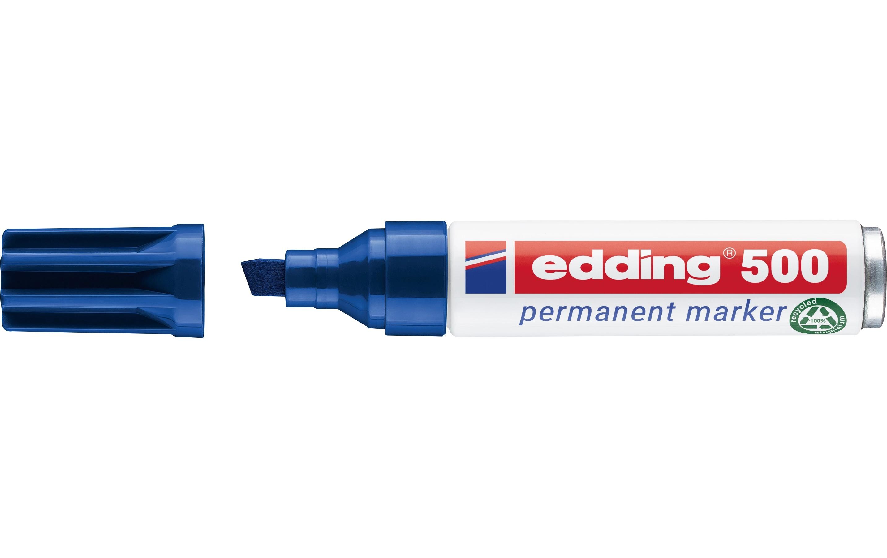 Permanent-Marker 500 BlauZum dauerhaften Beschriften von diversen Materialien