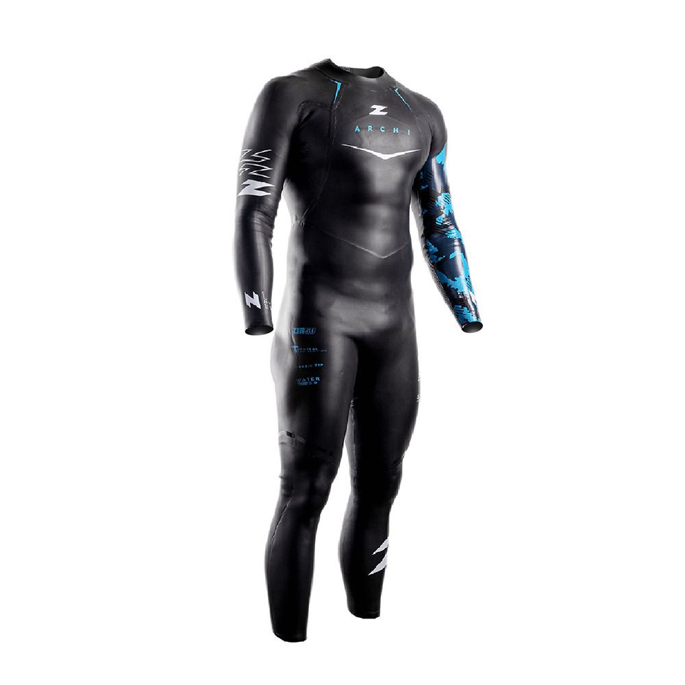 Z3rod ARCHI BZ - Combinaison trifonction 4/3/2 mm Homme black/blue