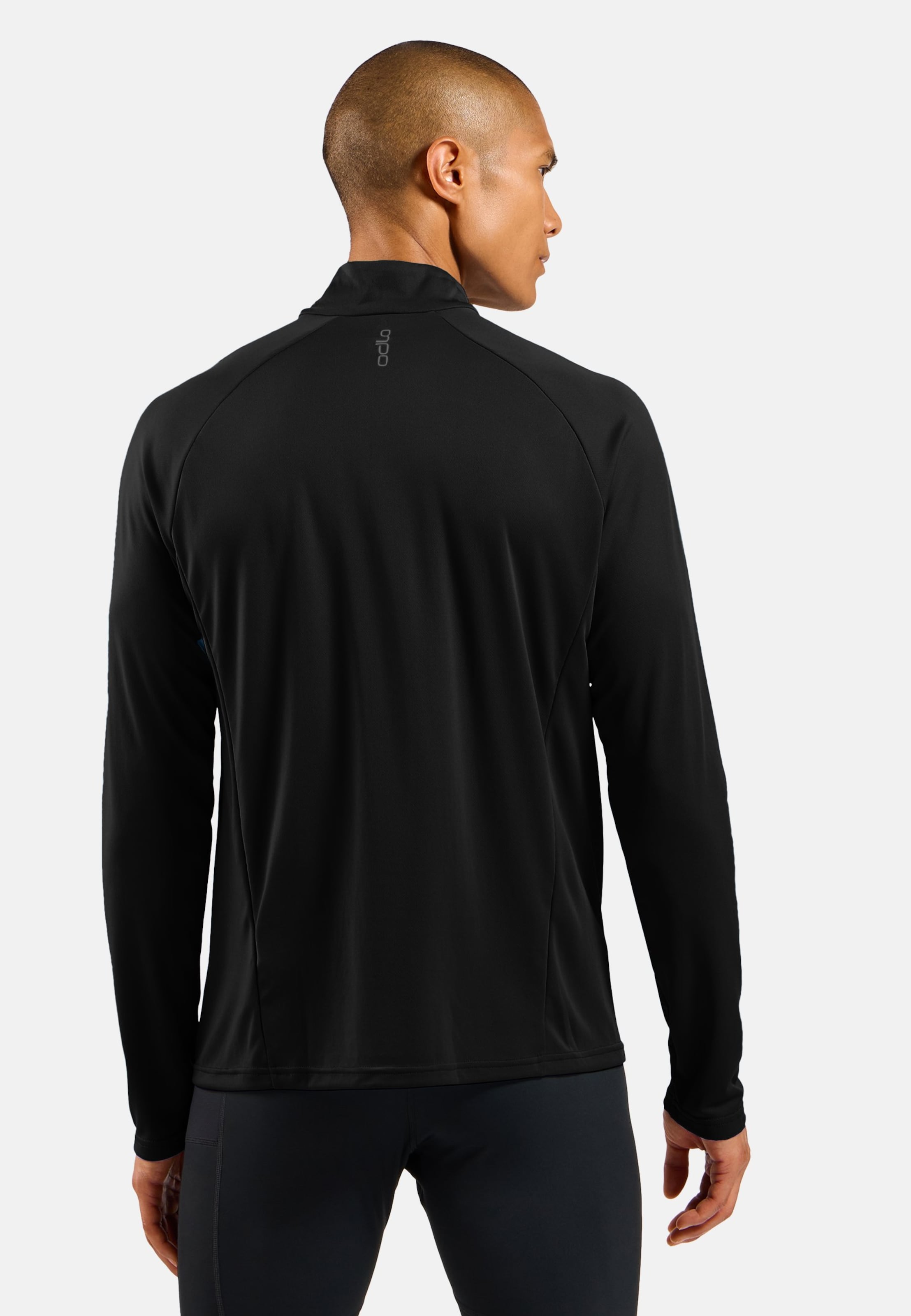 Essentials Ceramiwarm Mid Layer mit Halbreissverschluss in black - black