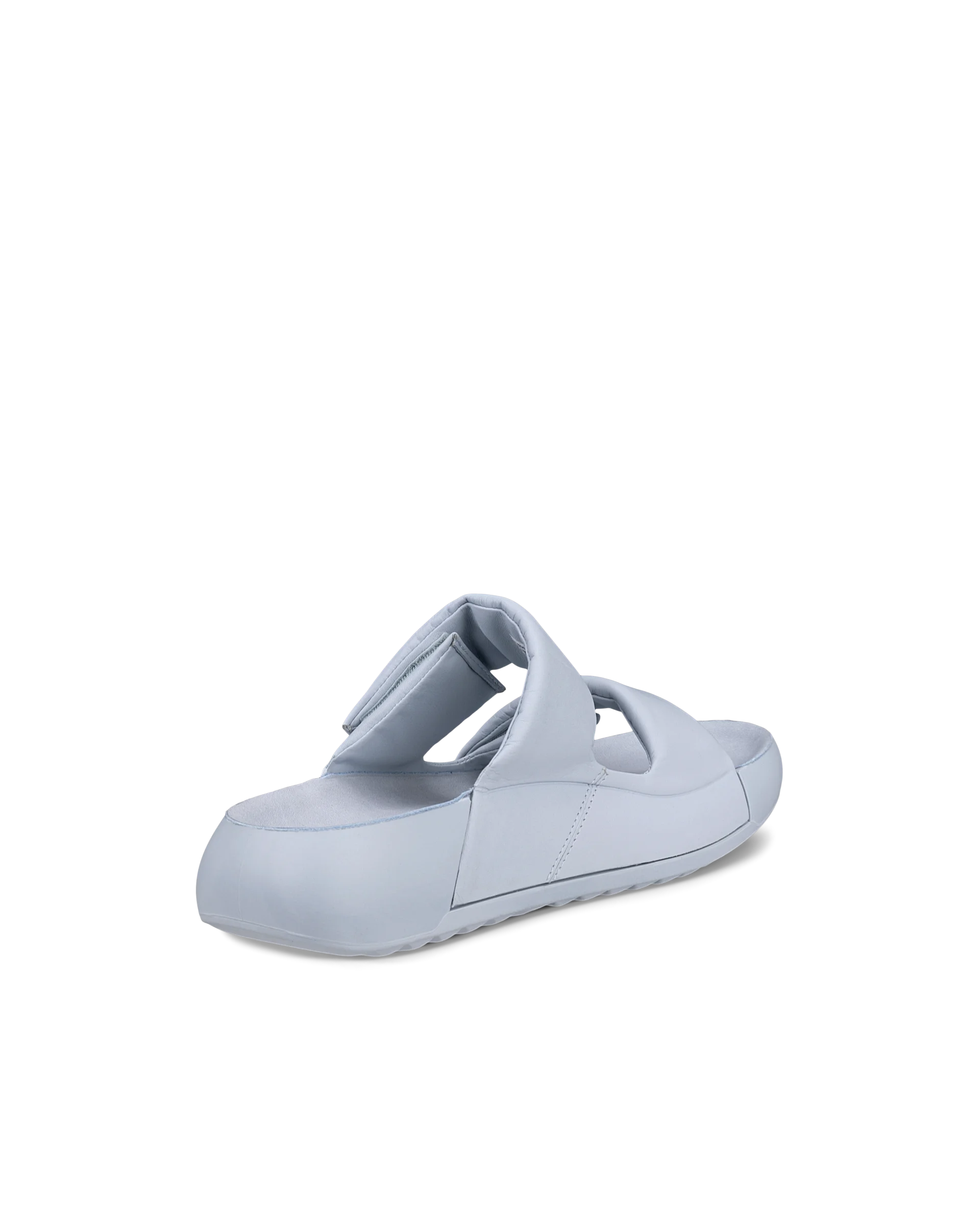 ECCO COZMO PF W Damen Ledersandale mit zwei Riemen Blau