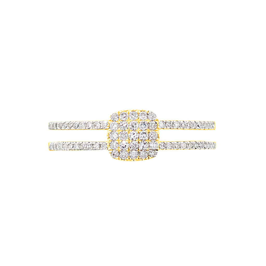 Bague Aude Or Jaune Diamant