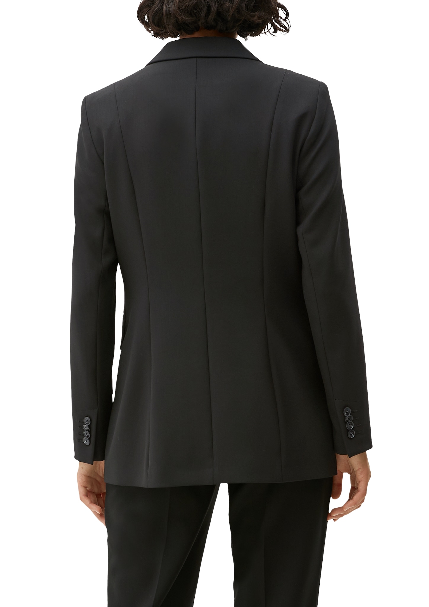 s.Oliver BLACK LABEL Longblazer , mit extravaganten 4-Knopf-Manschetten an den Ärmeln