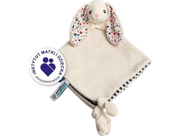 Whisbear Whisbear DouDou teppe Cuddly Bunny hvit