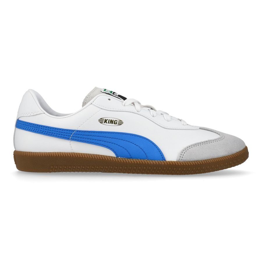 PUMA King 21 IT - Blanc/Bleu