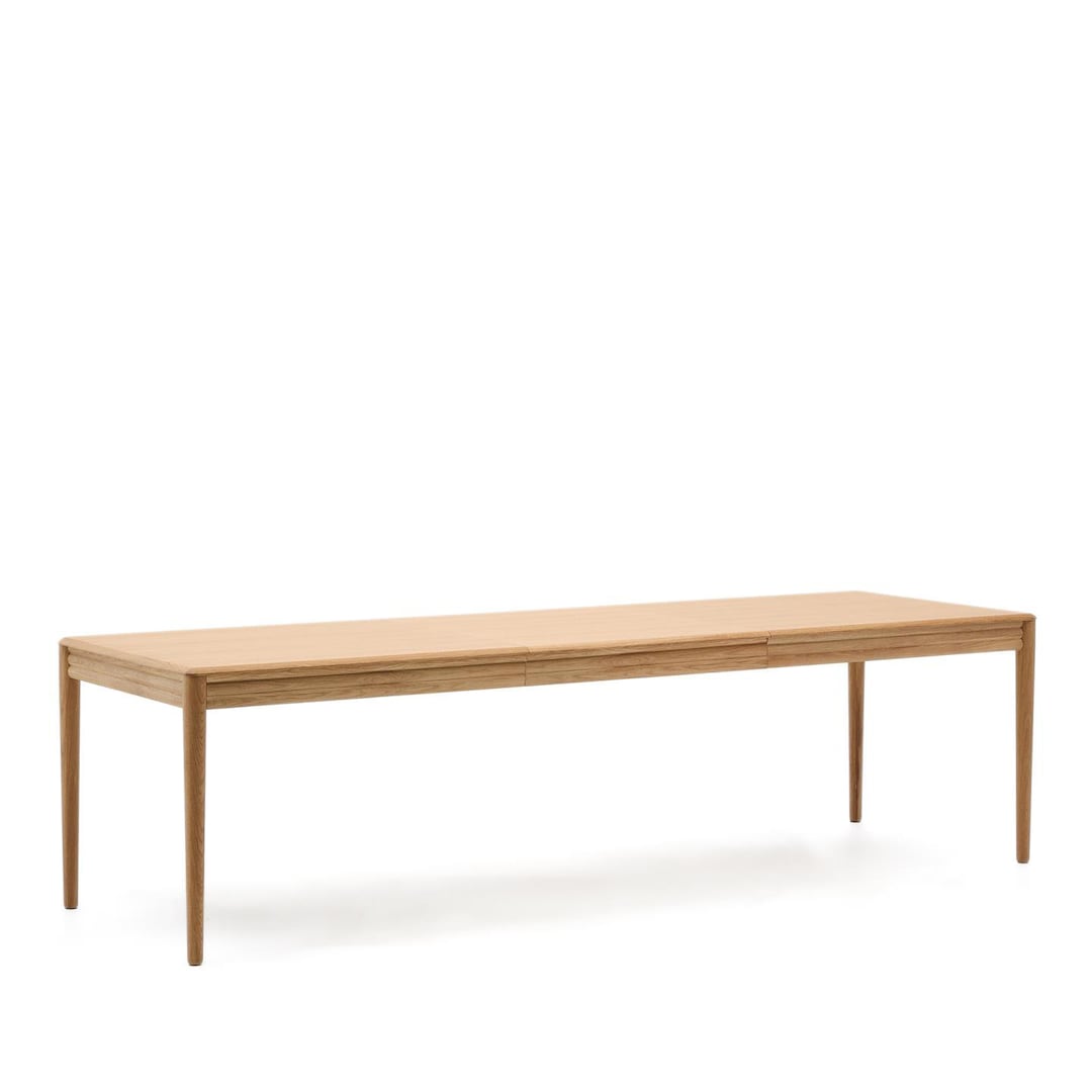 Kave Home Esstisch LENON 200(280) x 90 cm naturfarben