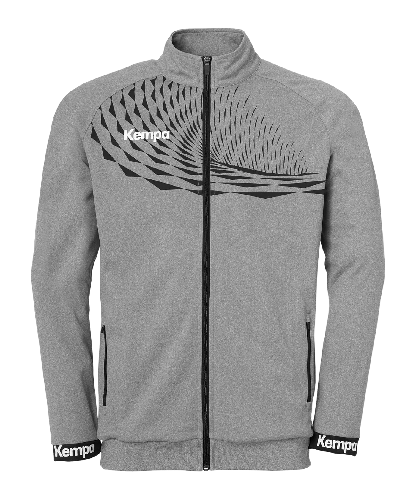 Kempa Wave 26 Poly Trainingsjacke Grau F05
