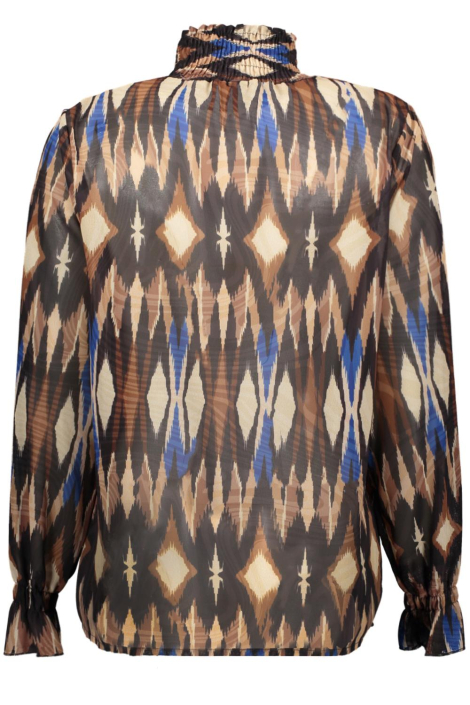 FOS Amsterdam multi color dames blouse