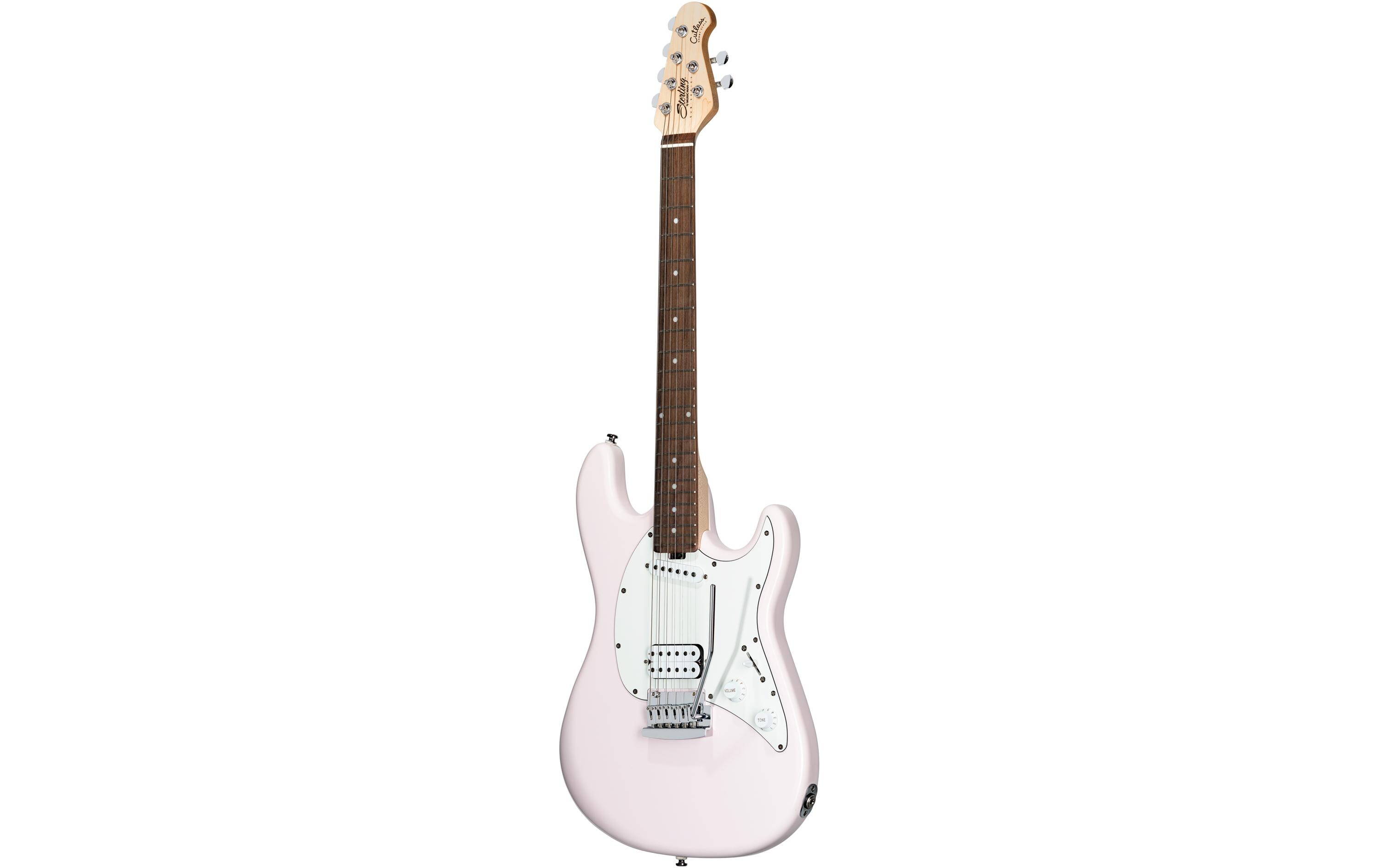 E-Gitarre Cutlass Short Scale – Shell Pink<br>Klassisches «Cutlass»-Modell mit kurzer Mensur