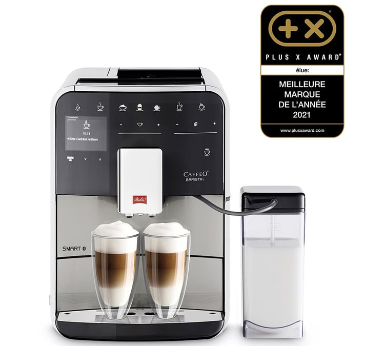 Melitta Barista T Smart Connectée Inox F840-100 Garantie 3 ans Coloris:Argent