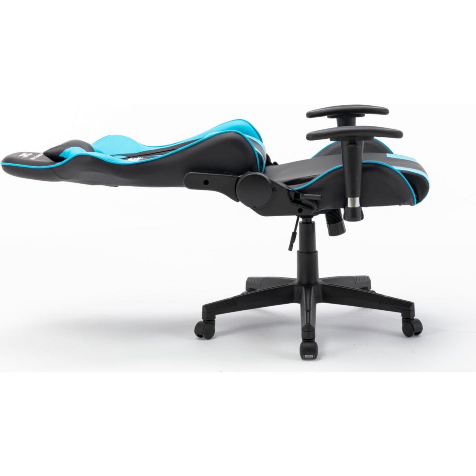 Gaming Computerstuhl Real Gamers Pro schwarz blau Drehstuhl Gamer Büro Stuhl