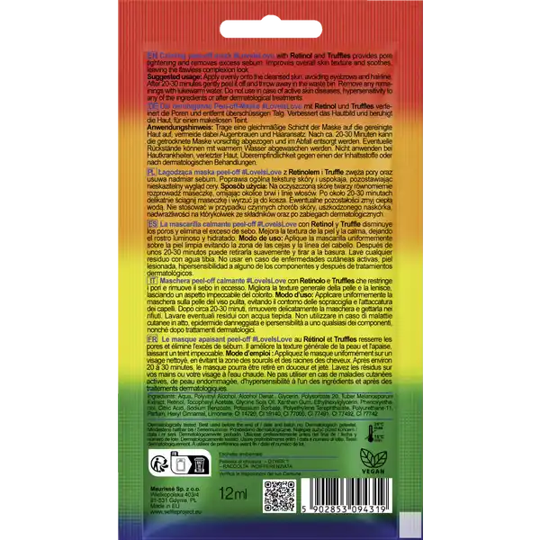 Peel-Off Maske #LoveIsLove