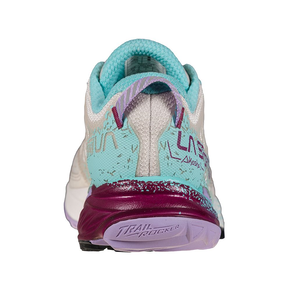 La Sportiva AKASHA II - Chaussures trail Femme shadow/red plum