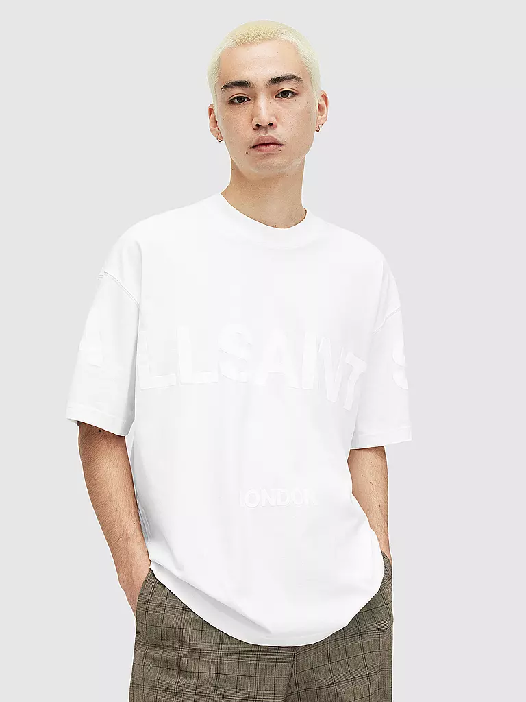 ALLSAINTS T-Shirt BIGGY weiss