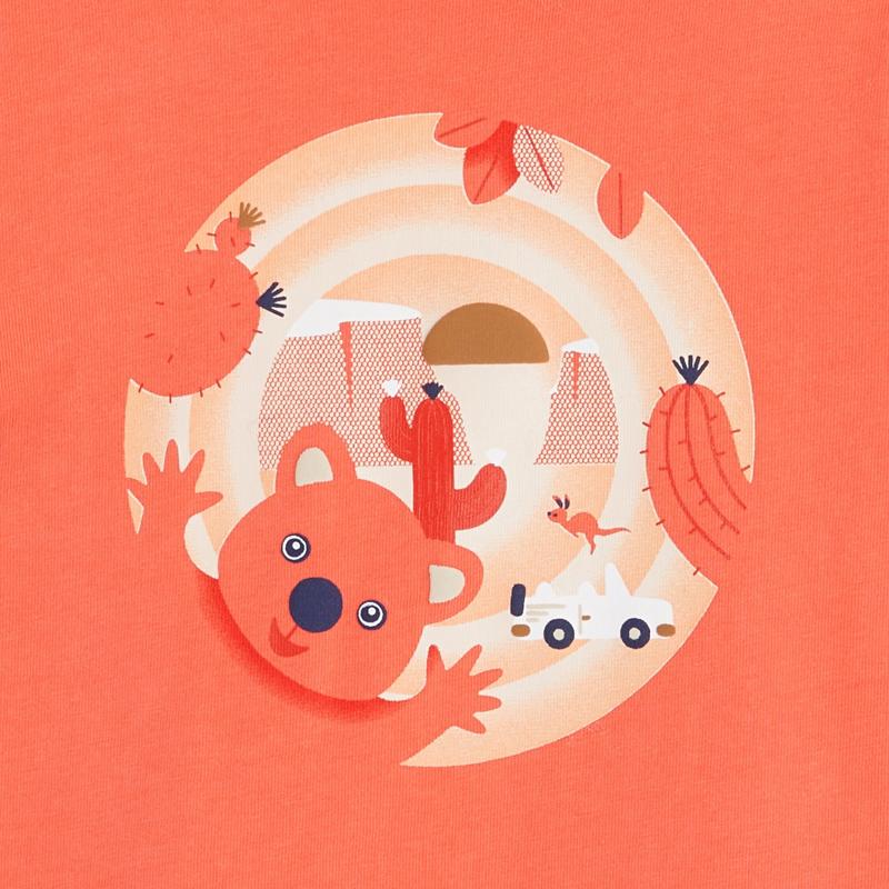 T-shirt Australie orange bébé garçon Orange