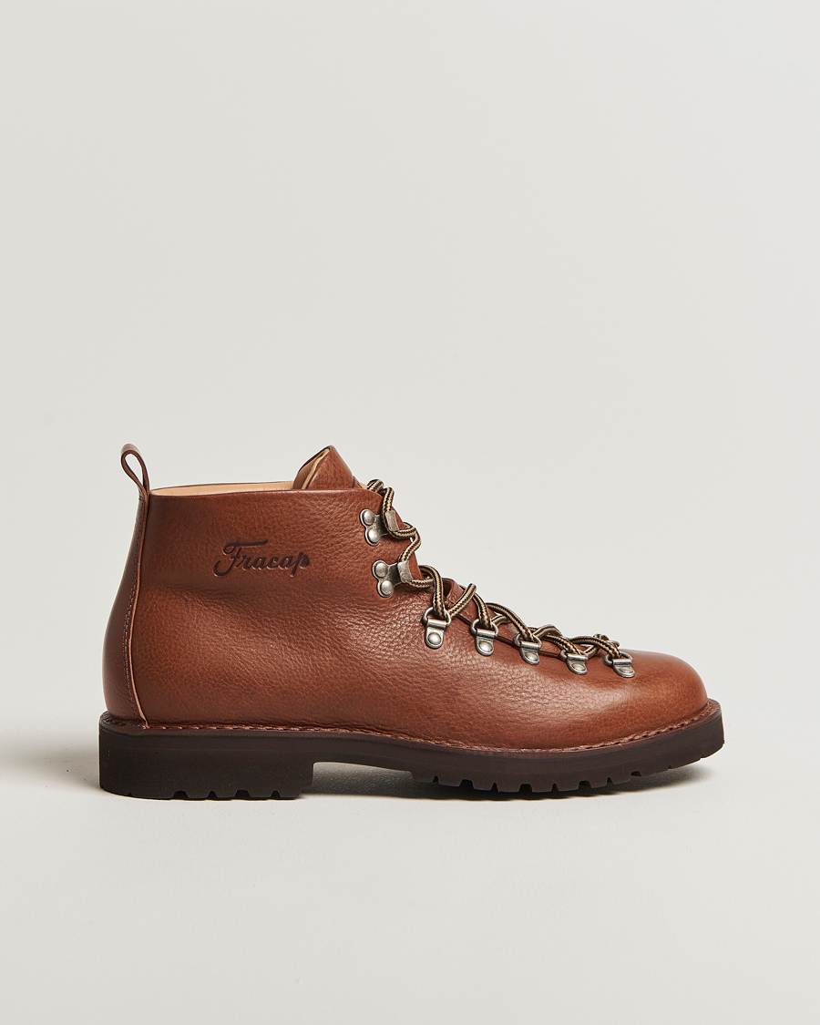 Fracap M120 Grained Leather Boot Brown