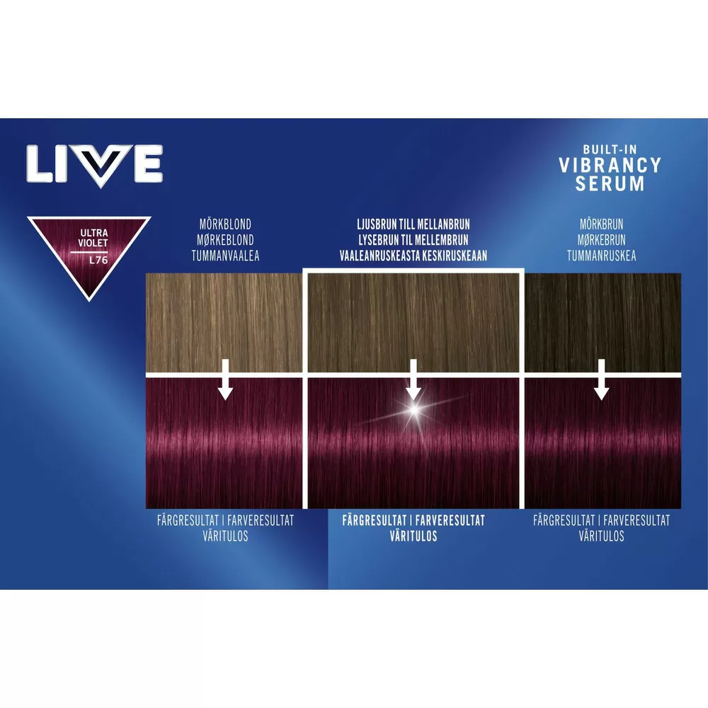 Schwarzkopf Live L76 Live Ultra Violet