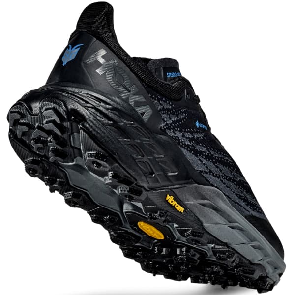 Chaussure trail HOKA ONE ONE SPEEDGOAT 5 GORE-TEX SPIKE BLACK / BLACK
