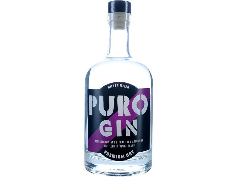 Dieter Meier Puro Dry Gin 0.5 l Spirituosen Spezialität auf der Basis von Wacholder