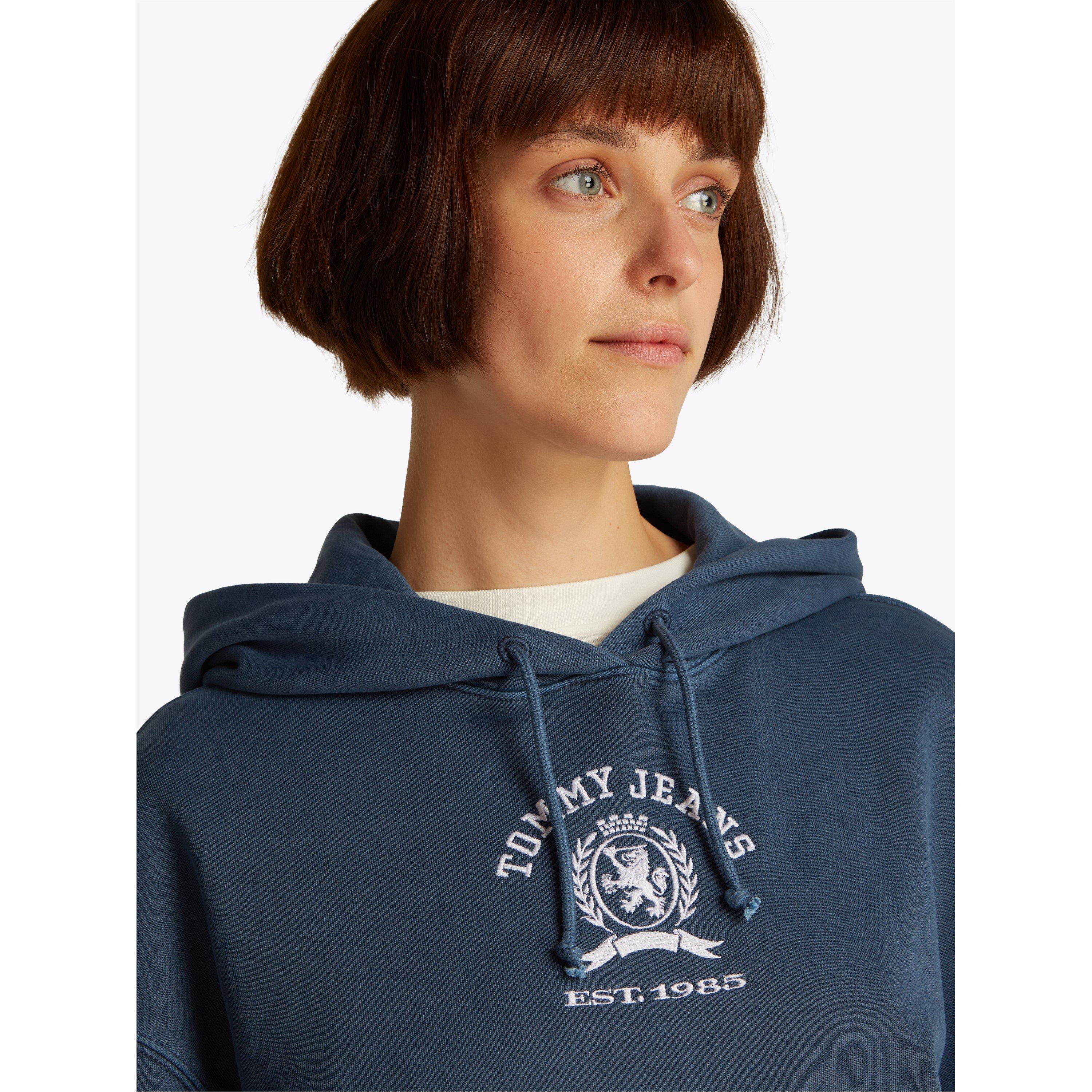 Tommy Jeans TJW BXY CRP VARSITY CREST HOODIE