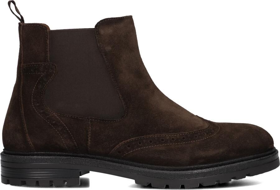 Mazzeltov Bruine Chelsea Boots voor Heren