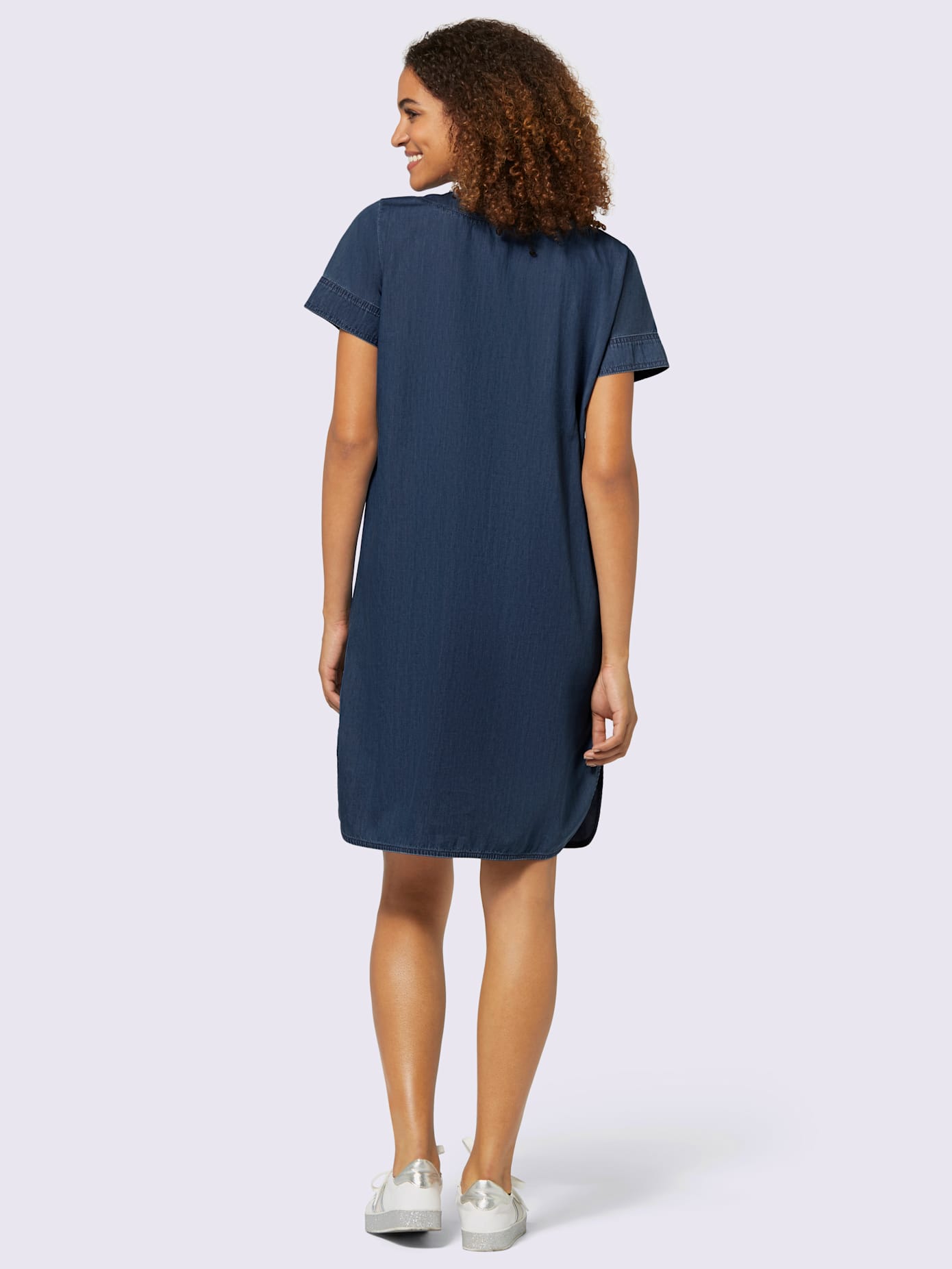 Robe en jean pur coton