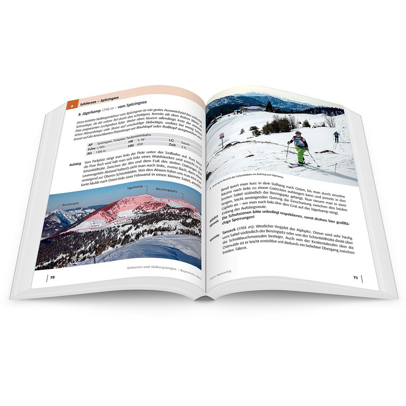Panico Bayerische Alpen Skitourenführer